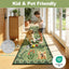 Alfombra pasillo 2x8pulg lino goma antideslizante bohemio