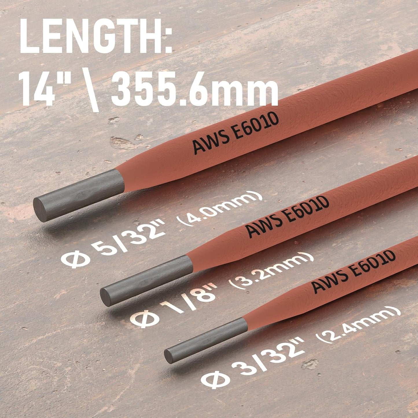 Varilla soldadura 4mm peso 2,27kg