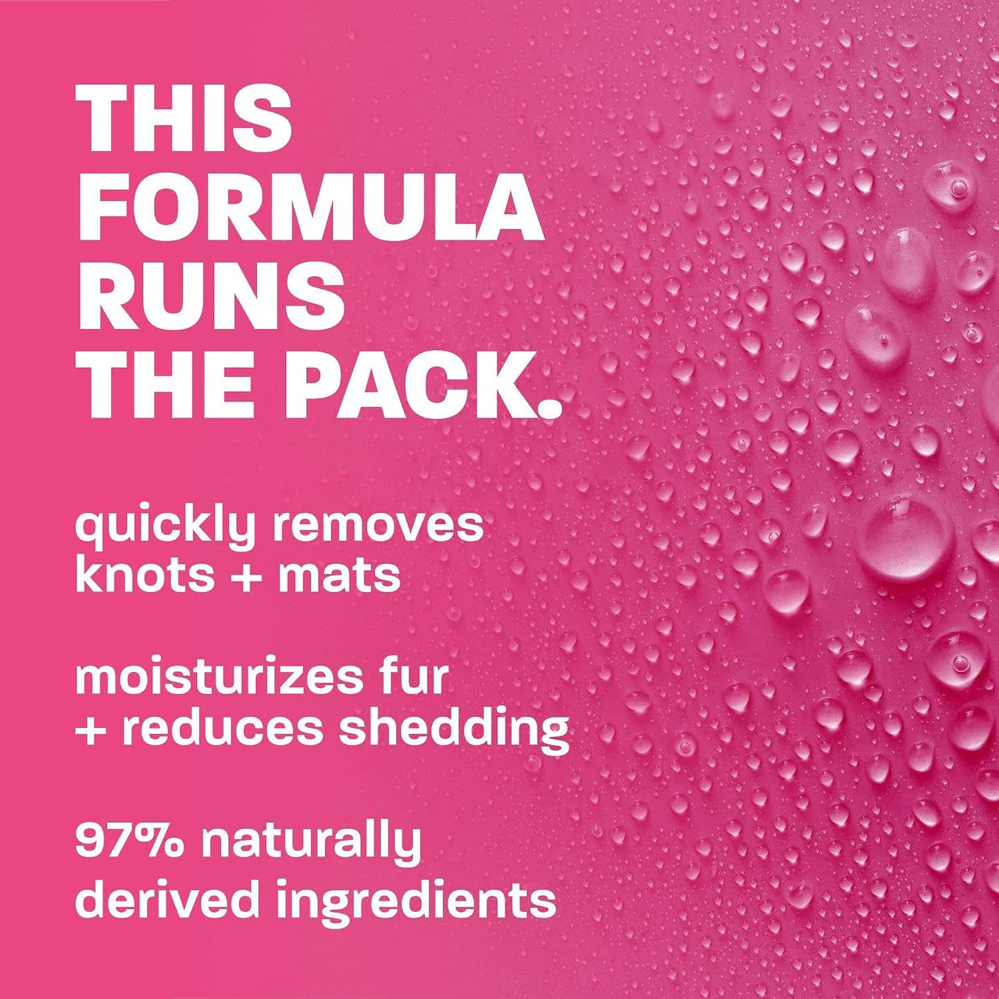Spray desenredante para perros aroma floral 8oz