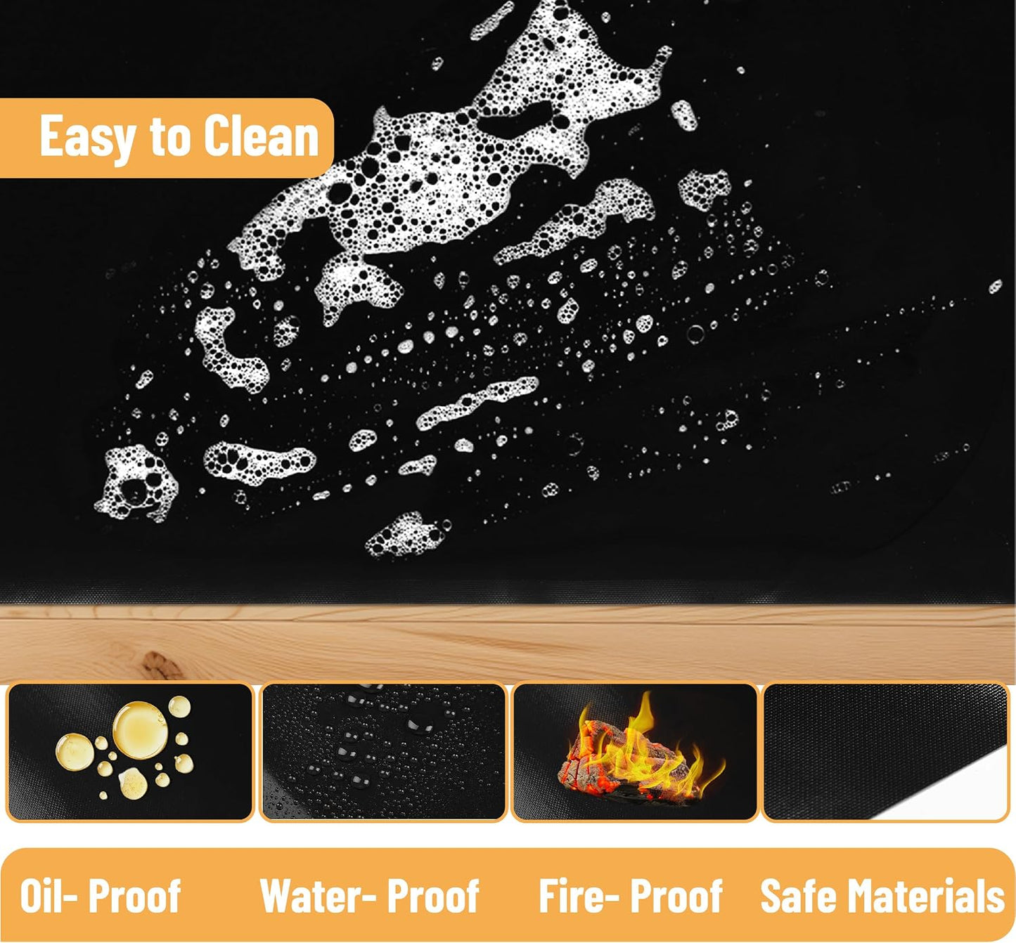 Alfombrillas antiadherentes parrilla Blackstone 22pulg