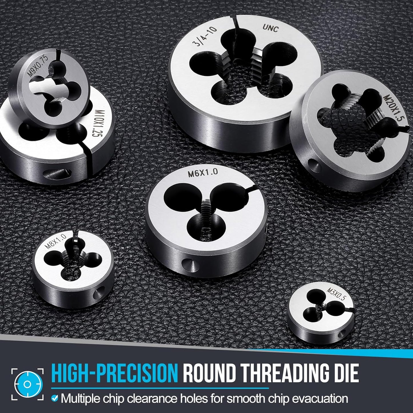 Troquel rosca UNC 3/4-10 acero aleado cortar reparar