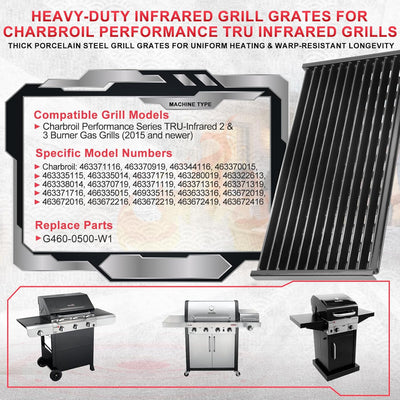 Rejillas infrarroja 17pulg para CharBroil G460-0500-W1