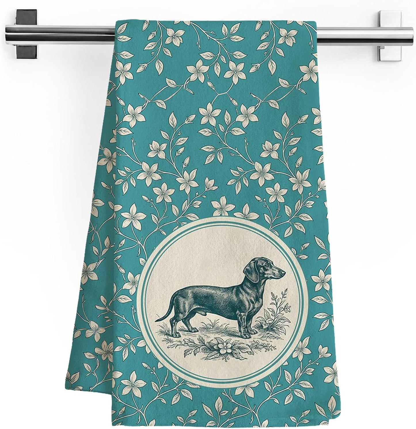 Toallas cocina perros Dachshund 2 Pzas decoración hogar