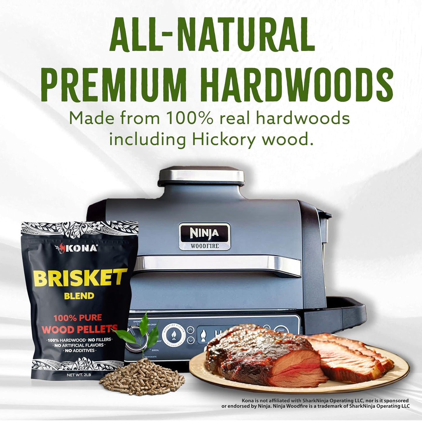 Gránulos ahumar para parrilla Ninja Woodfire bolsa 2lb