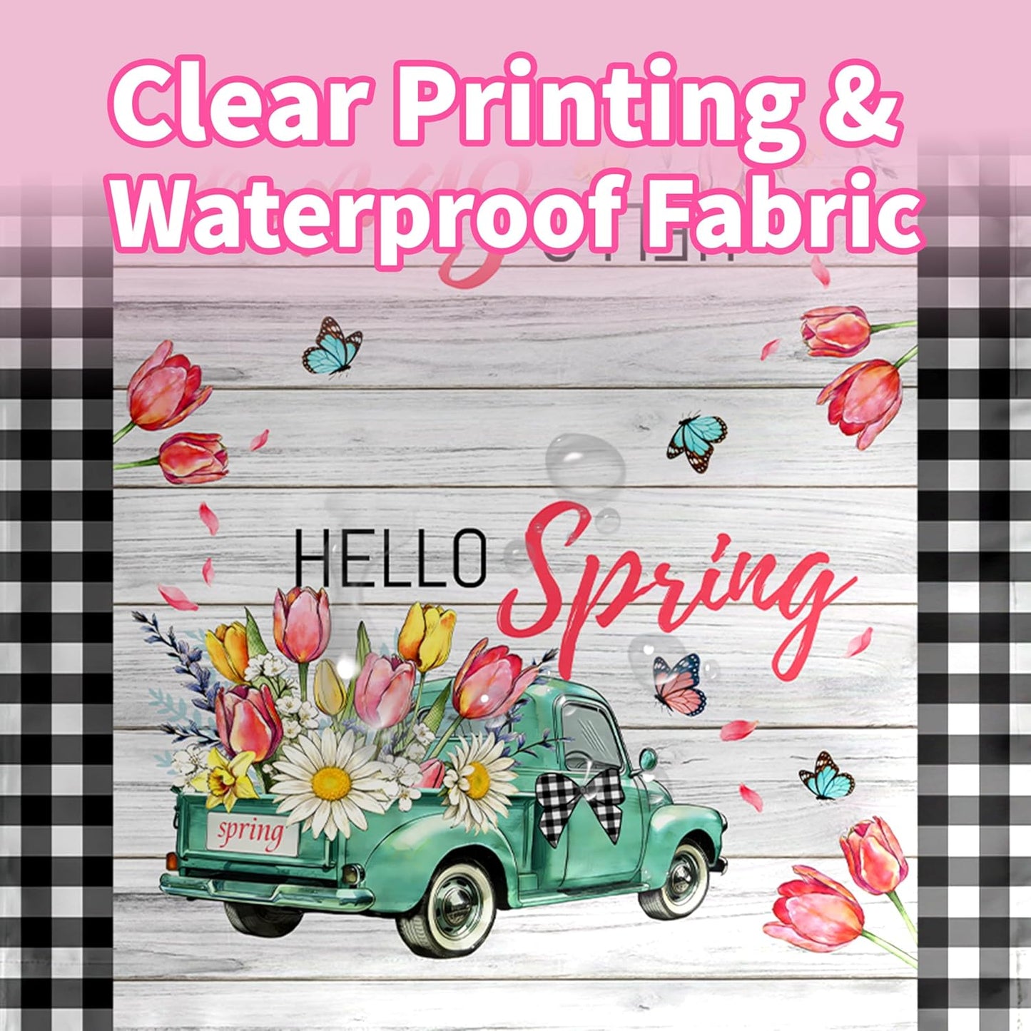 Fundas magnéticas para buzón 21x18pulg decoración floral