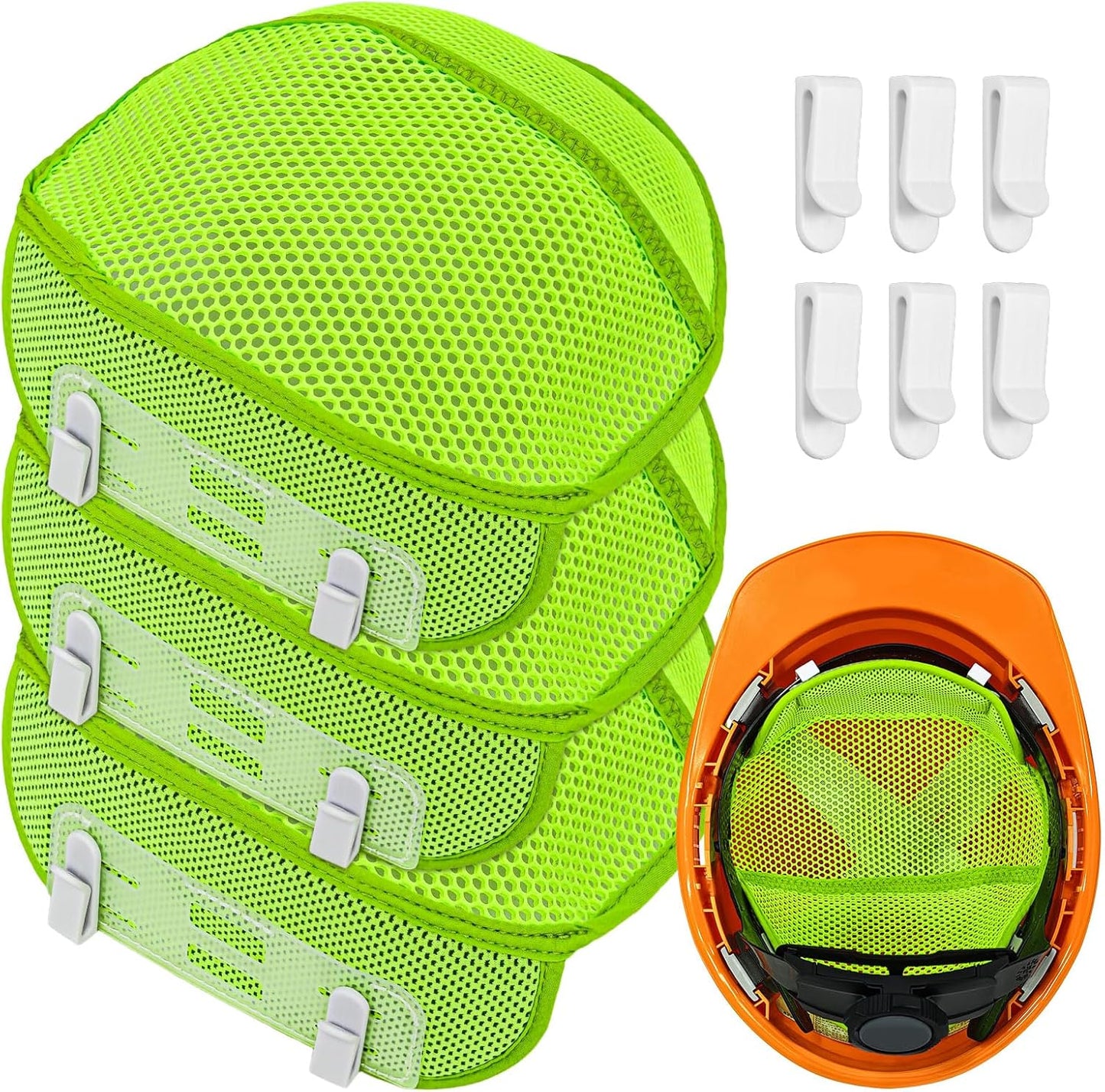 Banda sudor casco duro absorbente lavable protector pelo
