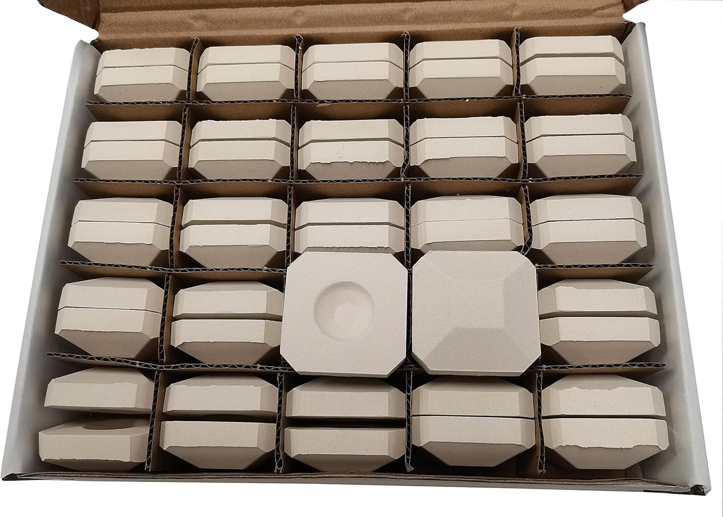 Briquetas cerámica 2x2pulg repuesto Nexgrill