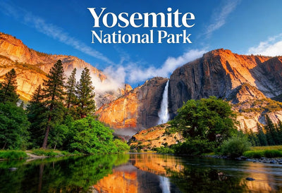 Imán para refrigerador Yosemite National Park decorativo para amantes de la naturaleza