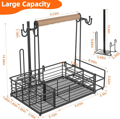 Portacondimentos para parrilla exterior camping y RV