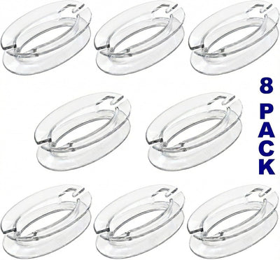 Set 8 enrolladores cable sin dañar pared