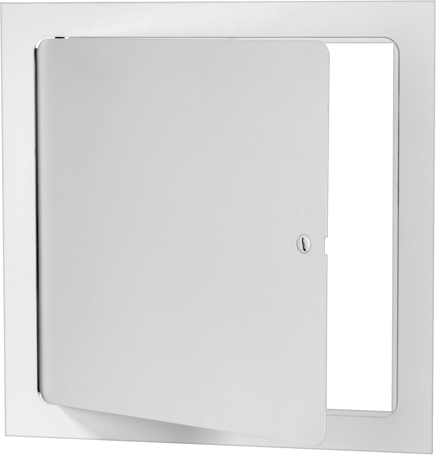 Puerta acceso acero grado comercial 14x14 color blanco