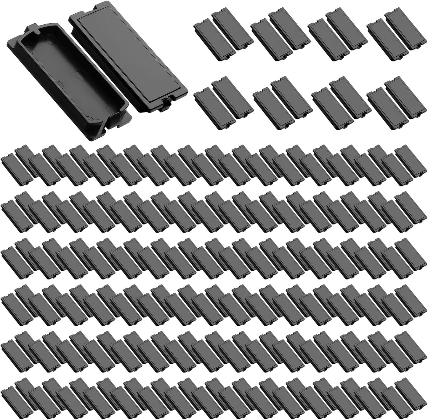 Set 100 Placas Llenado Disyuntor Caja Negra