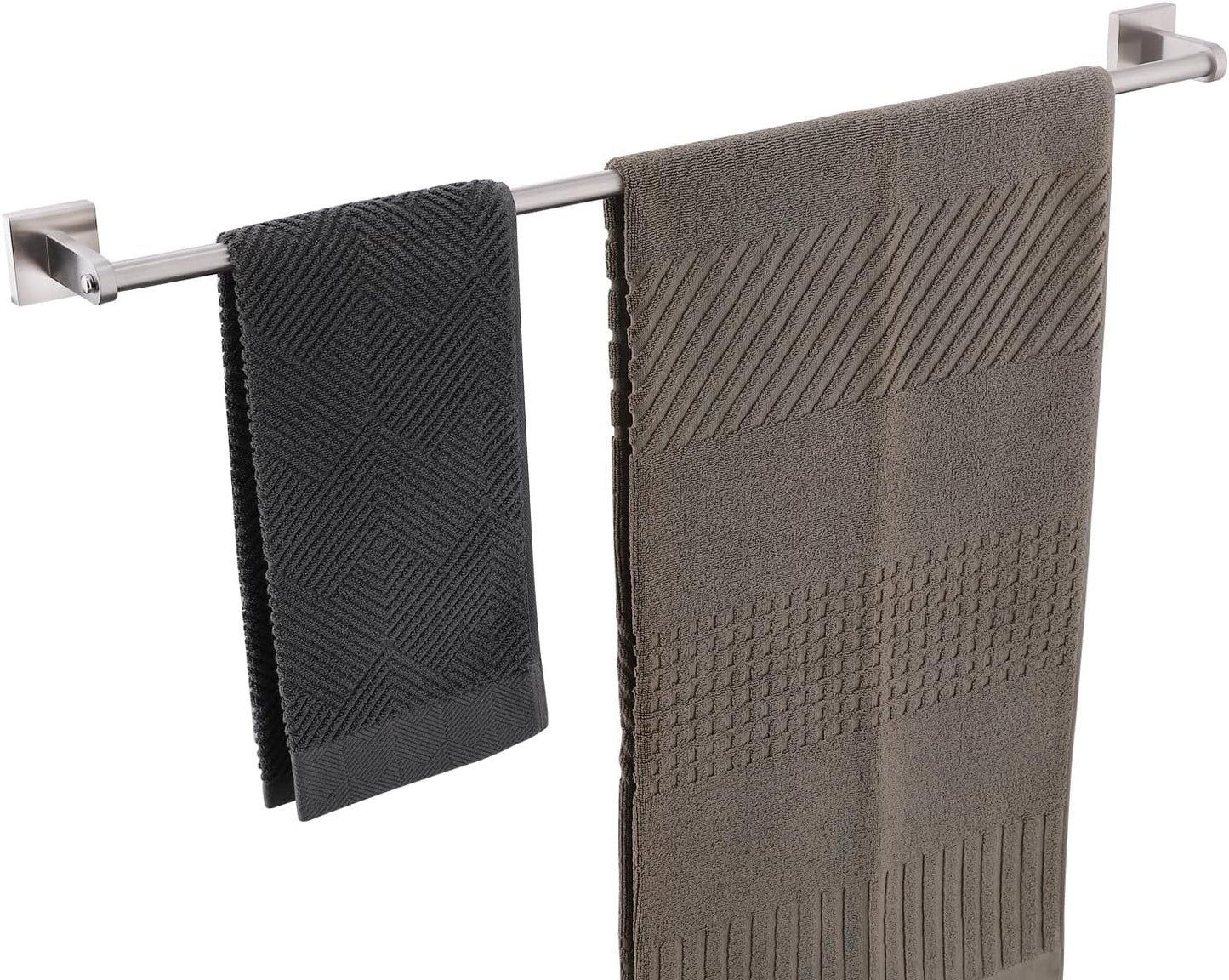 Toallero baño acero inox cepillado 30pulg