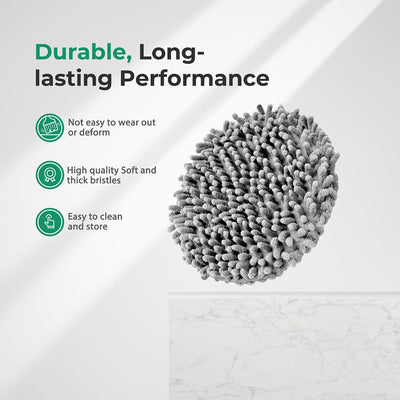Limpiador espuma cepillo microfibra para vidrio piso