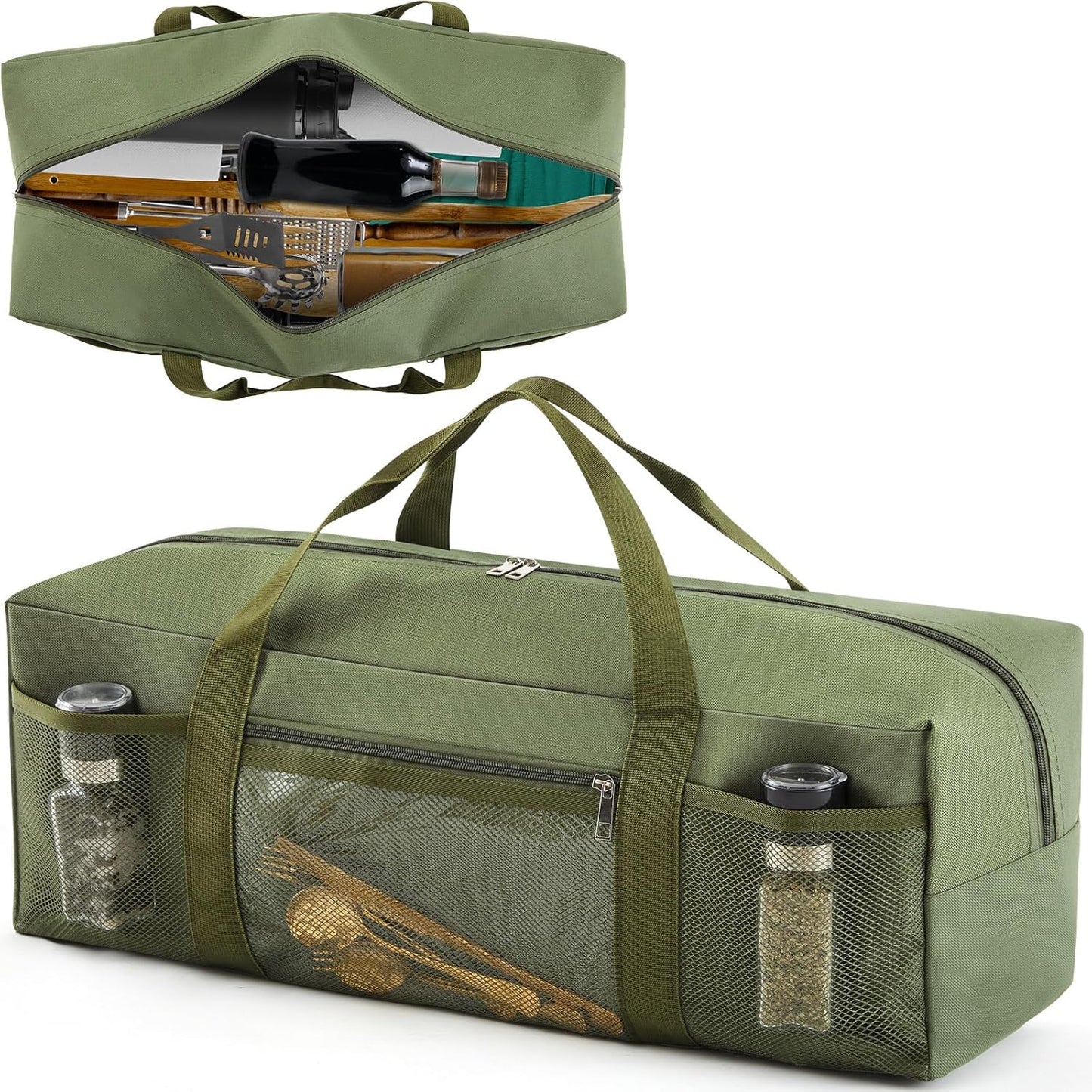Bolsa herramientas parrilla 24pulg resistente agua 24x8x8pulg
