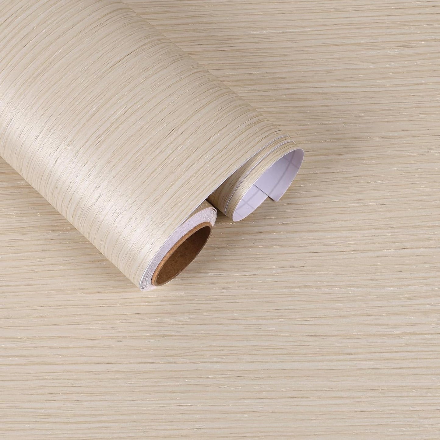 Papel contacto grano madera blanca 15.7x118pulg
