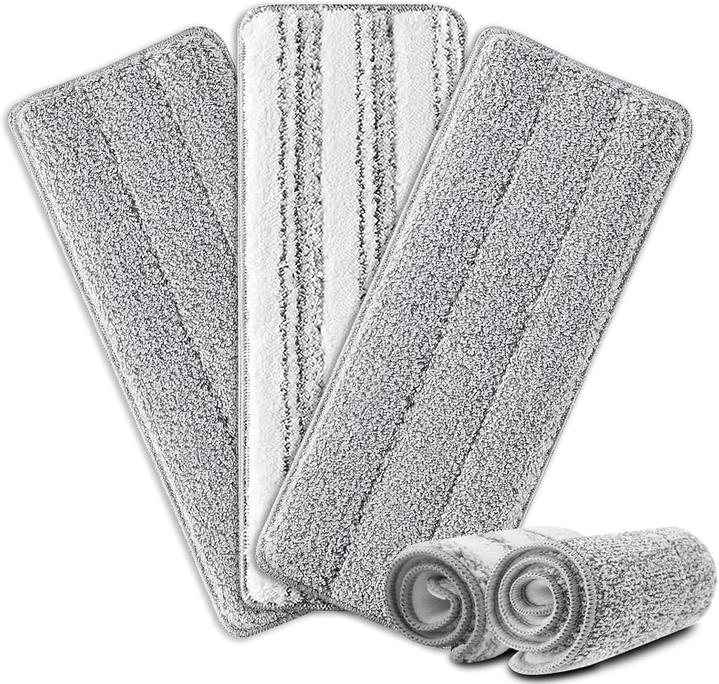 Almohadillas microfibra fregona 3 pzas 33x12.4cm