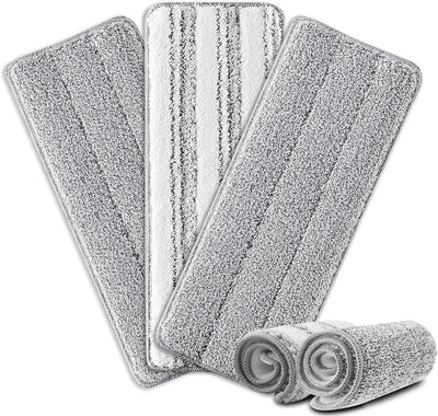 Almohadillas microfibra fregona 3 pzas 33x12.4cm