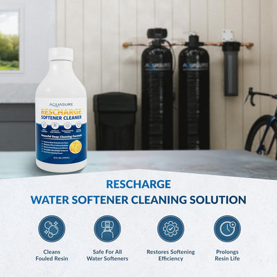 Solución limpiadora para suavizante de agua restaura eficiencia