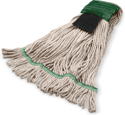 Cabezal trapeador acrílico banda verde 5pulg depurador