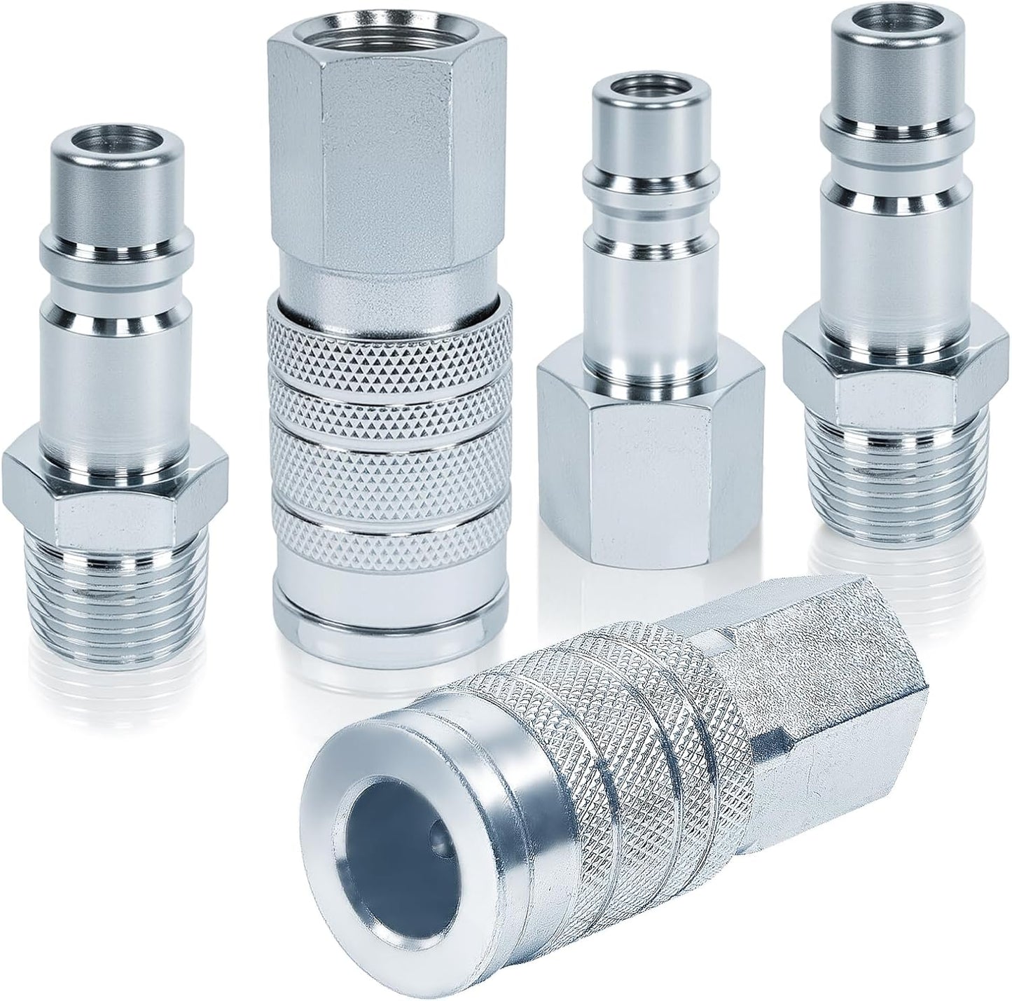 Accesorios manguera aire 1/2pulg compresor con acopladores