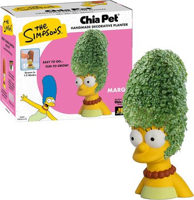 Maceta cerámica The Simpsons Marge con semillas regalo novedoso