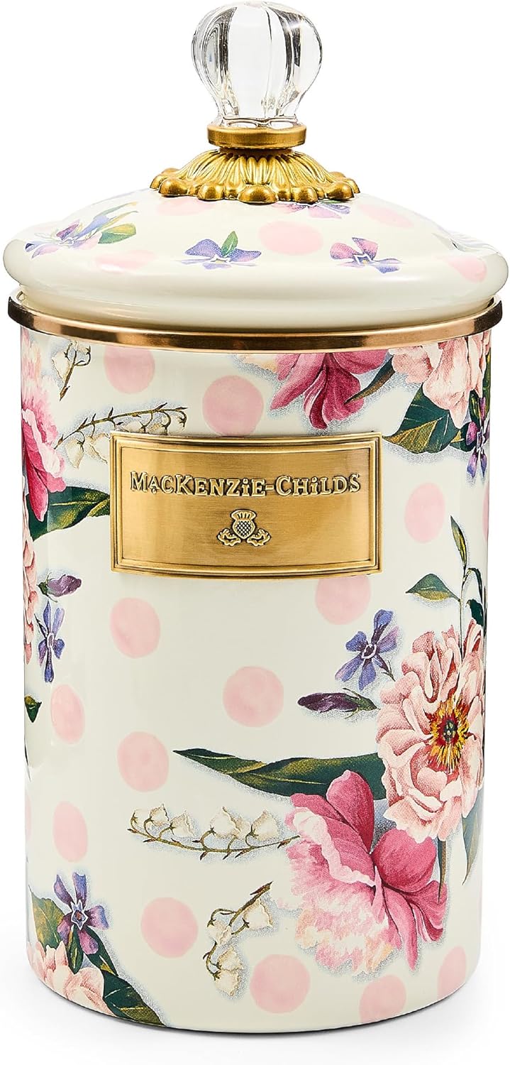 Bote grande flores silvestres rosa