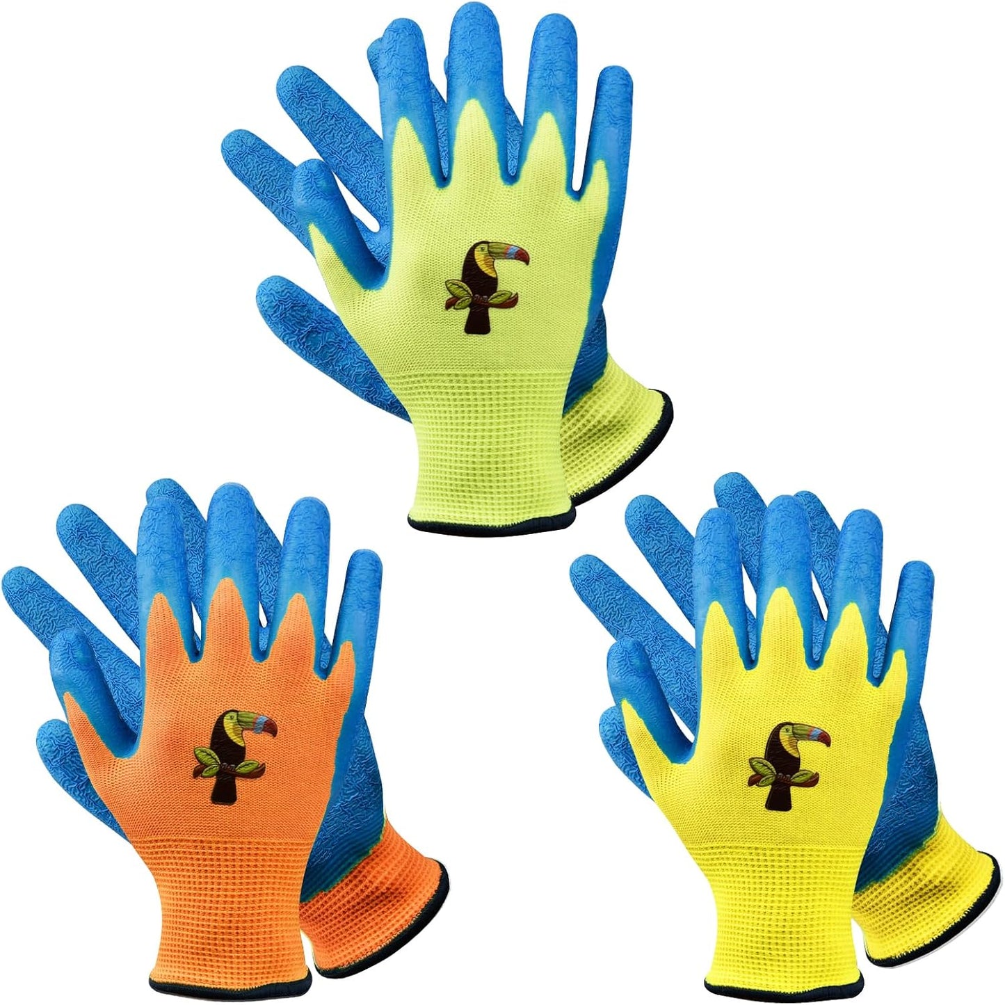 3 Pzas Guantes Jardinería Niños