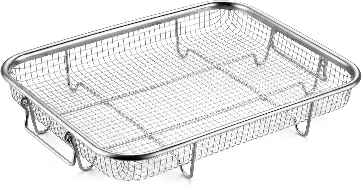 Cesta para freidora de aire de 11.8 pulgadas acero inoxidable