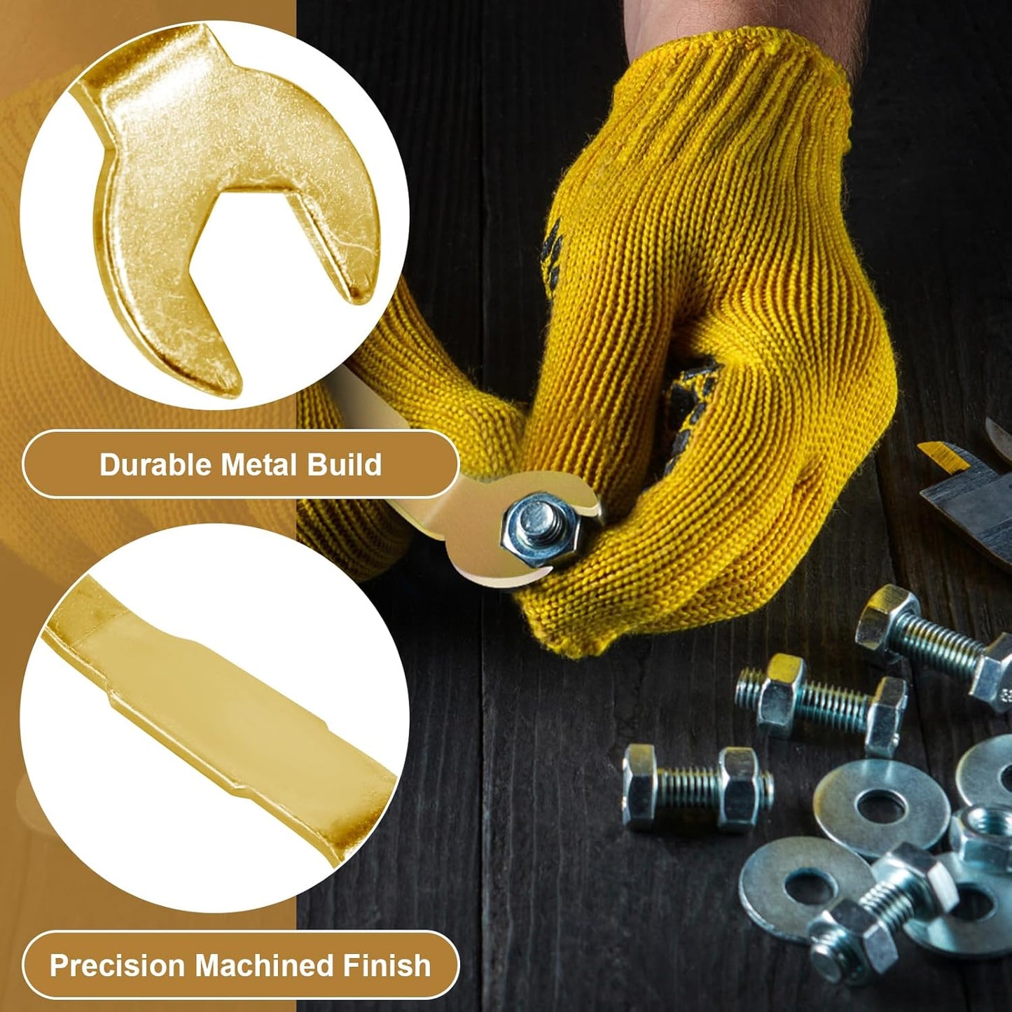 Llave bolsillo puerta 3 pzas ajuste 3/8 pulg