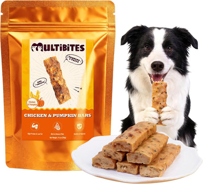 Barritas energéticas pollo calabaza 7.4oz para perros