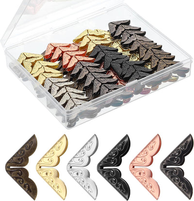 120 Protectores Esquina Libro Metal Vintage Manualidades