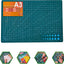 Alfombrilla autorreparable 12x18pulg doble cara