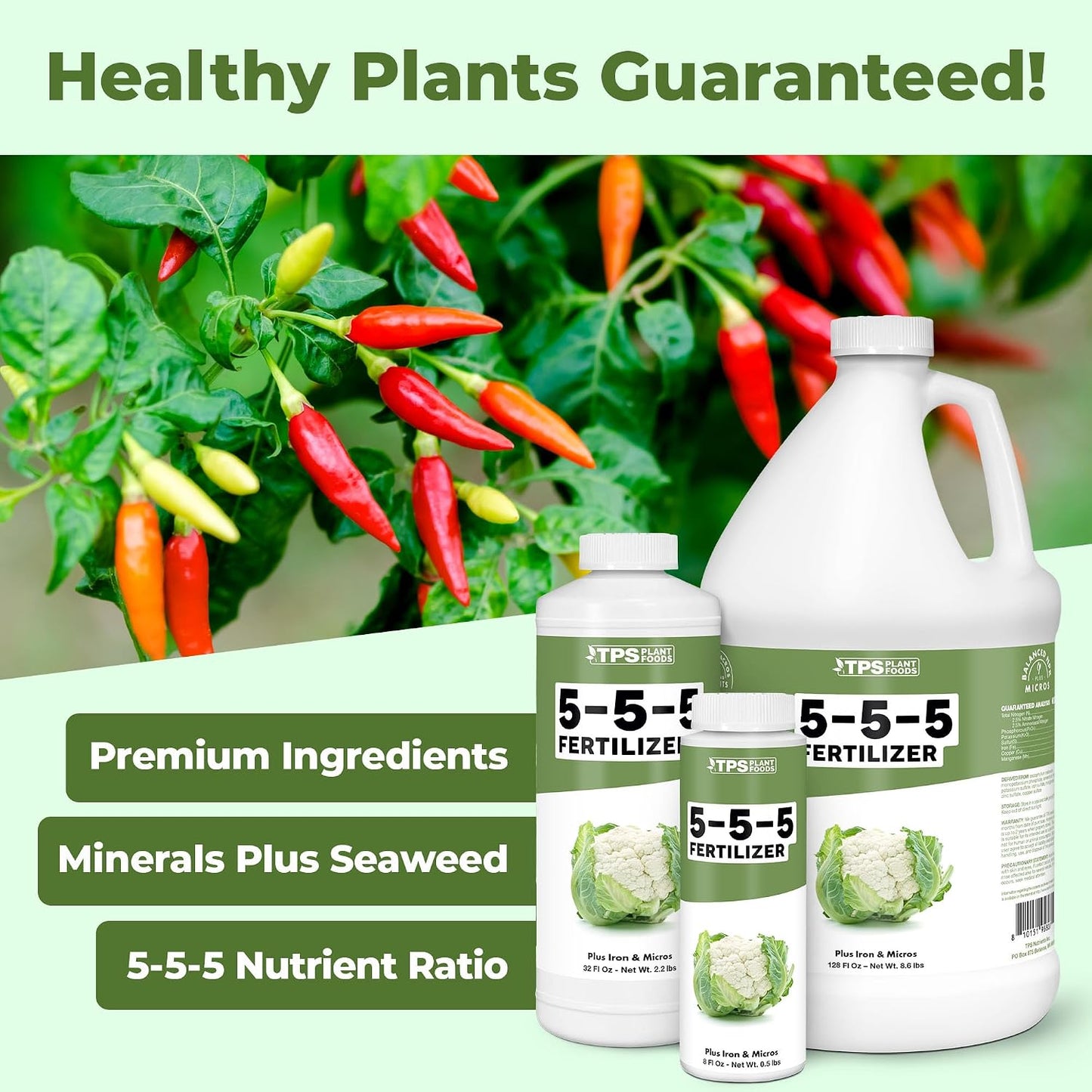 Fertilizante líquido para plantas 8oz TPS Plant Foods