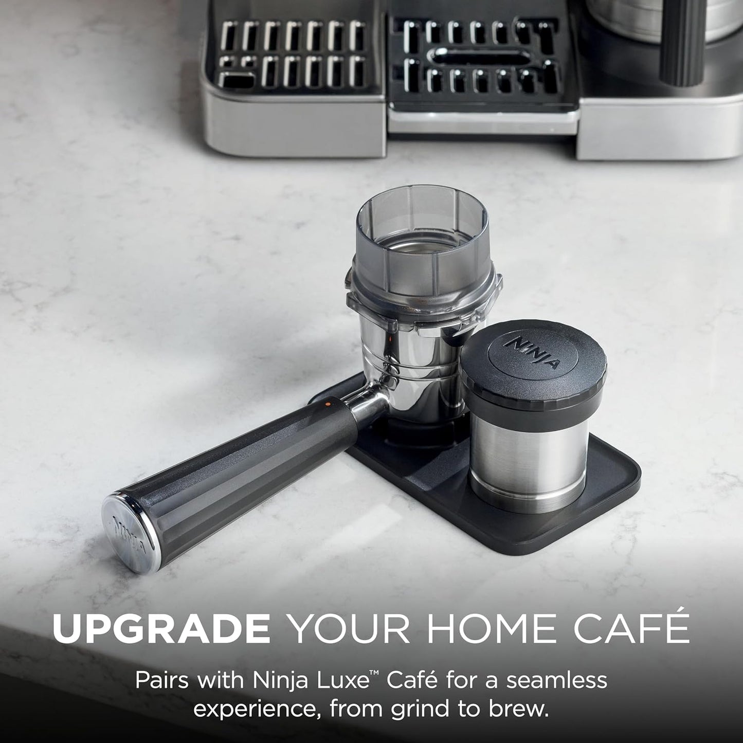 Alfombrilla antiderrap para cafetera espresso Ninja ES601 negro