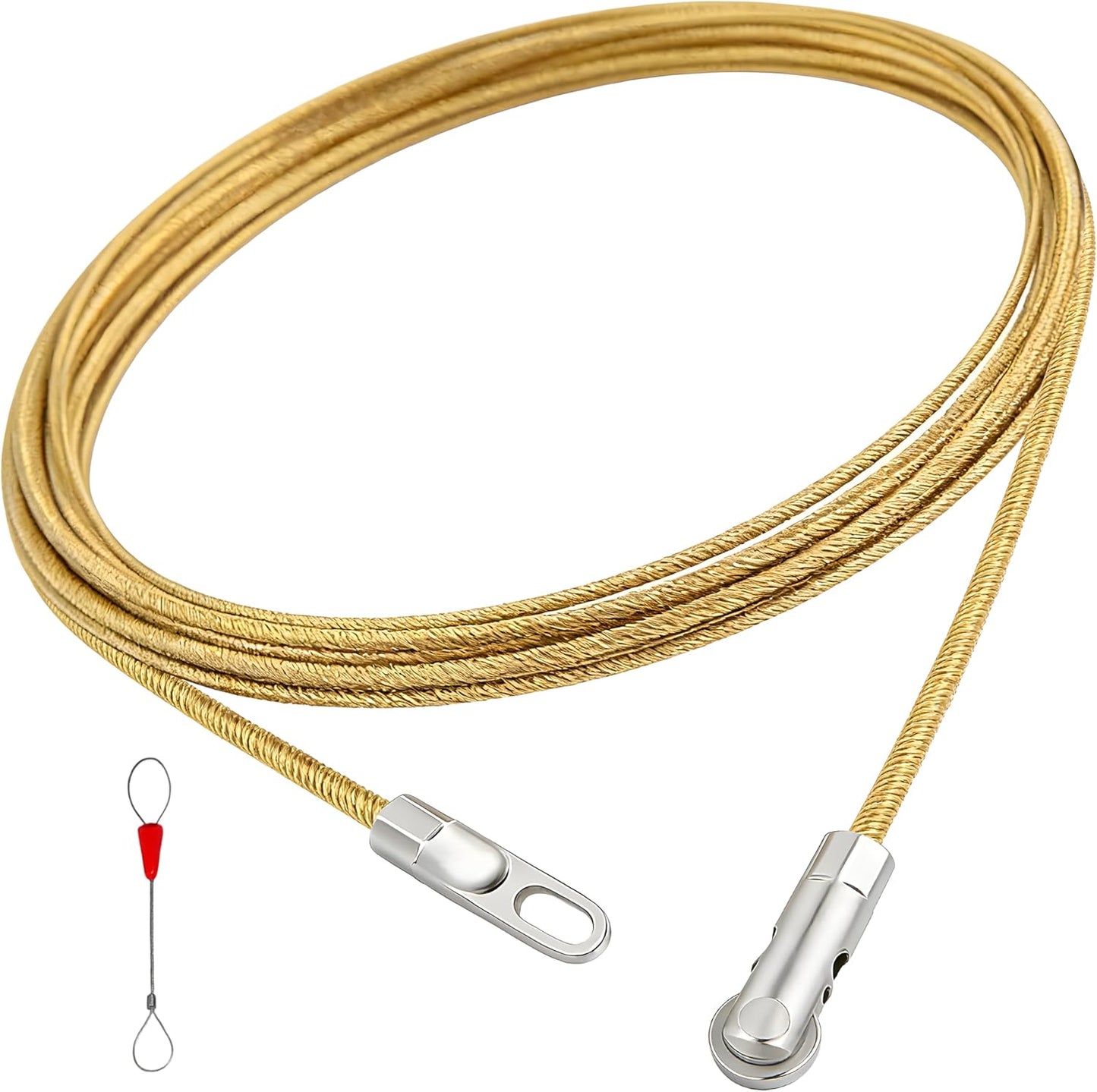 Cinta pescado 33ft 0.157pulg extractor alambre herramientas pesca