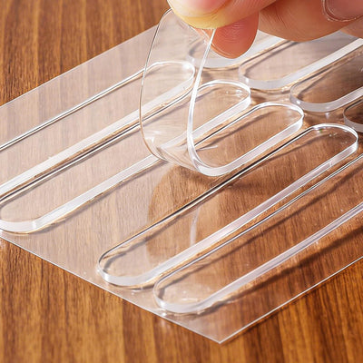 30 Pzas Protectores silicona autoadhesivos para paredes