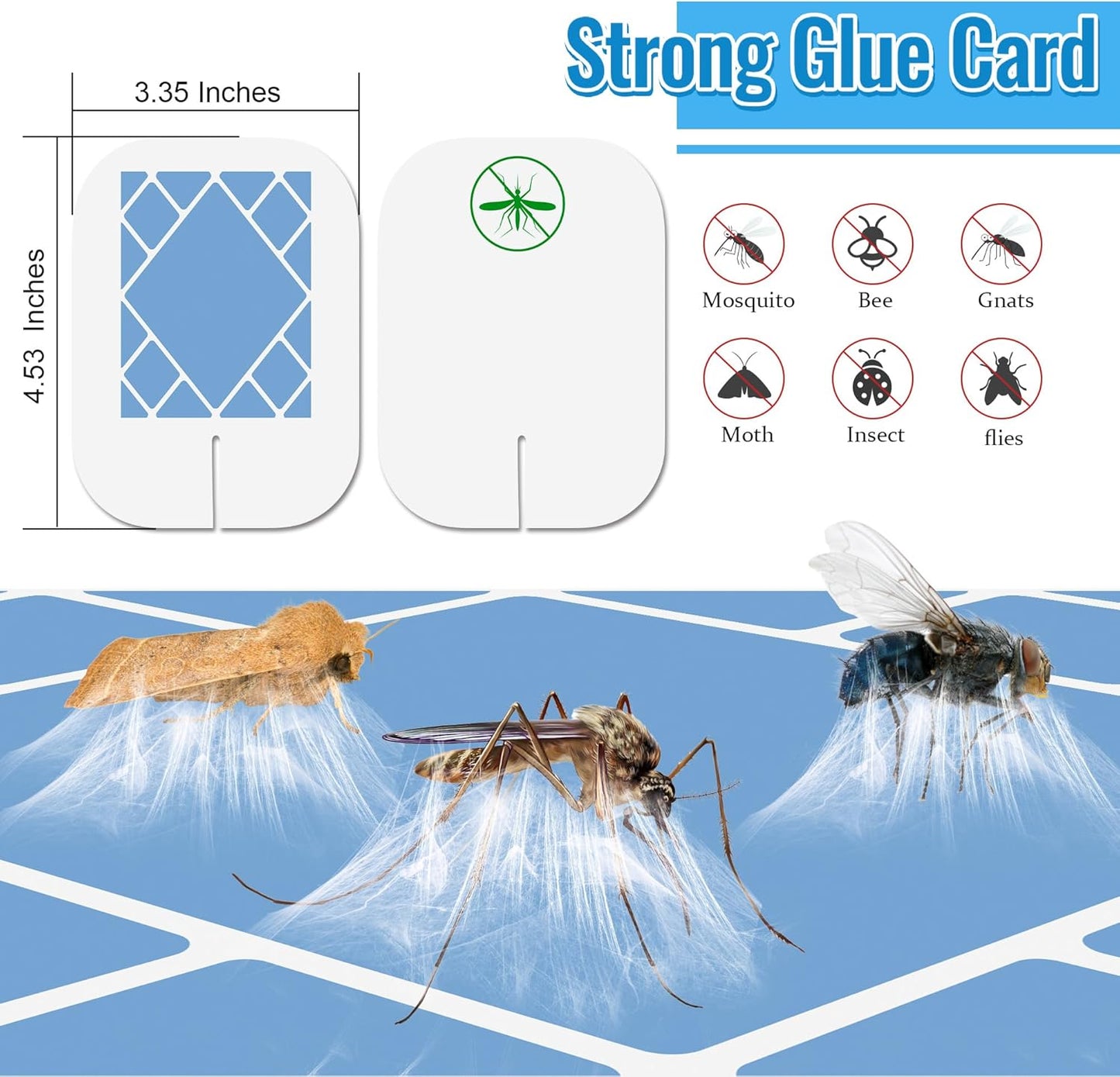 12 Pack Recambio Trampa Insectos Compatible VEYOFLY VF01