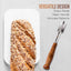 Herramienta corte Bread Lame 10 cuchillas ergonómico con cubierta