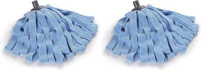 Recambio trapeador microfibra pack 2 azul