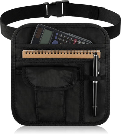 Bolsa servidor delantal camarero bolsillos ajustables negro