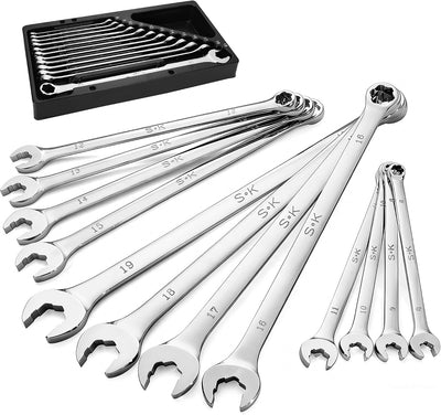 Juego 12 Pzas Llaves Extractoras 6 Puntos Métrica Espejo Krome