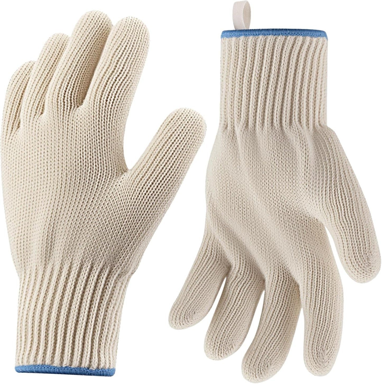 Guantes horno barbacoa con dedos juego 2