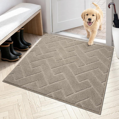 Tapete puerta 36x36pulg antideslizante absorbente para perro
