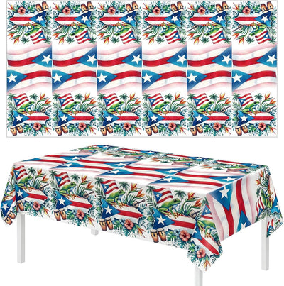 Mantel rana Puerto Rico decoración fiesta 12 junio