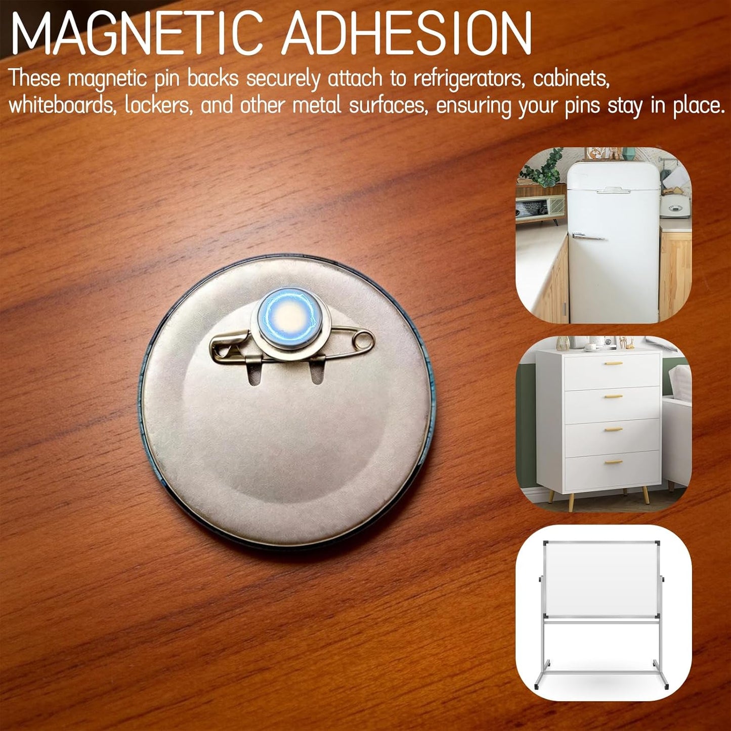 6 Pzas imanes refrigerador convertibles decorativos