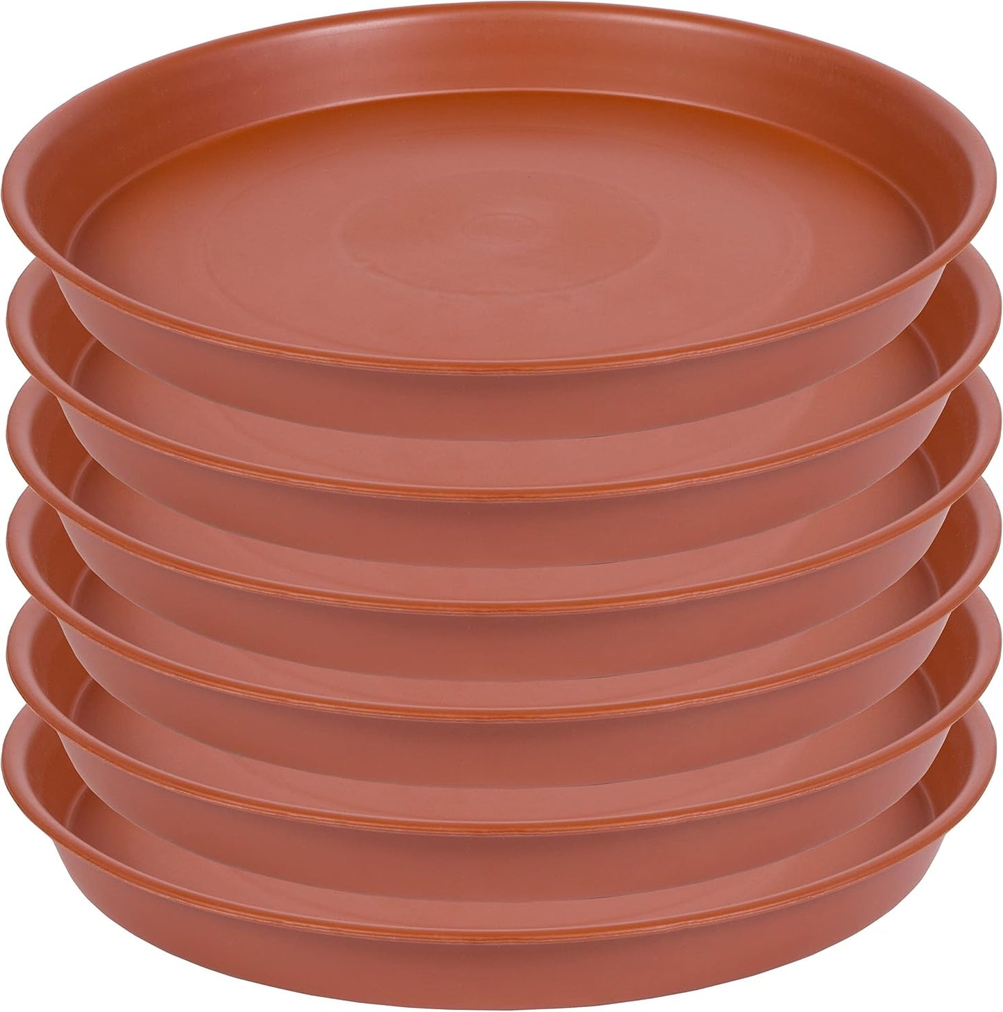 6 Pzas Platillos Planta 4-16pulg Bandeja Goteo Resistente
