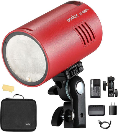 Flash estroboscópico AD100Pro 100Ws batería 2600mAh inalámbrico