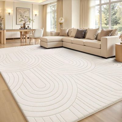 Alfombra área 6x9ft suave moderna antideslizante