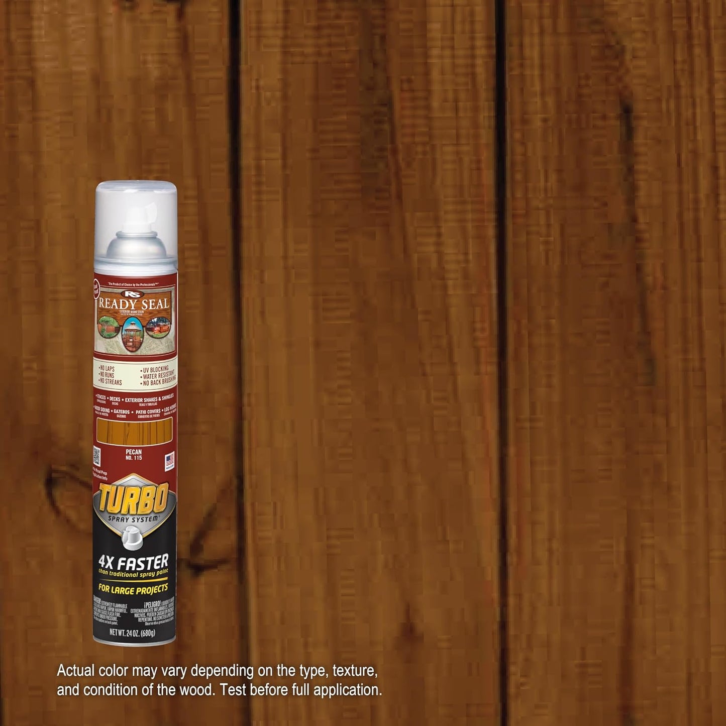 Tinte sellador aceite exterior sistema turbo spray